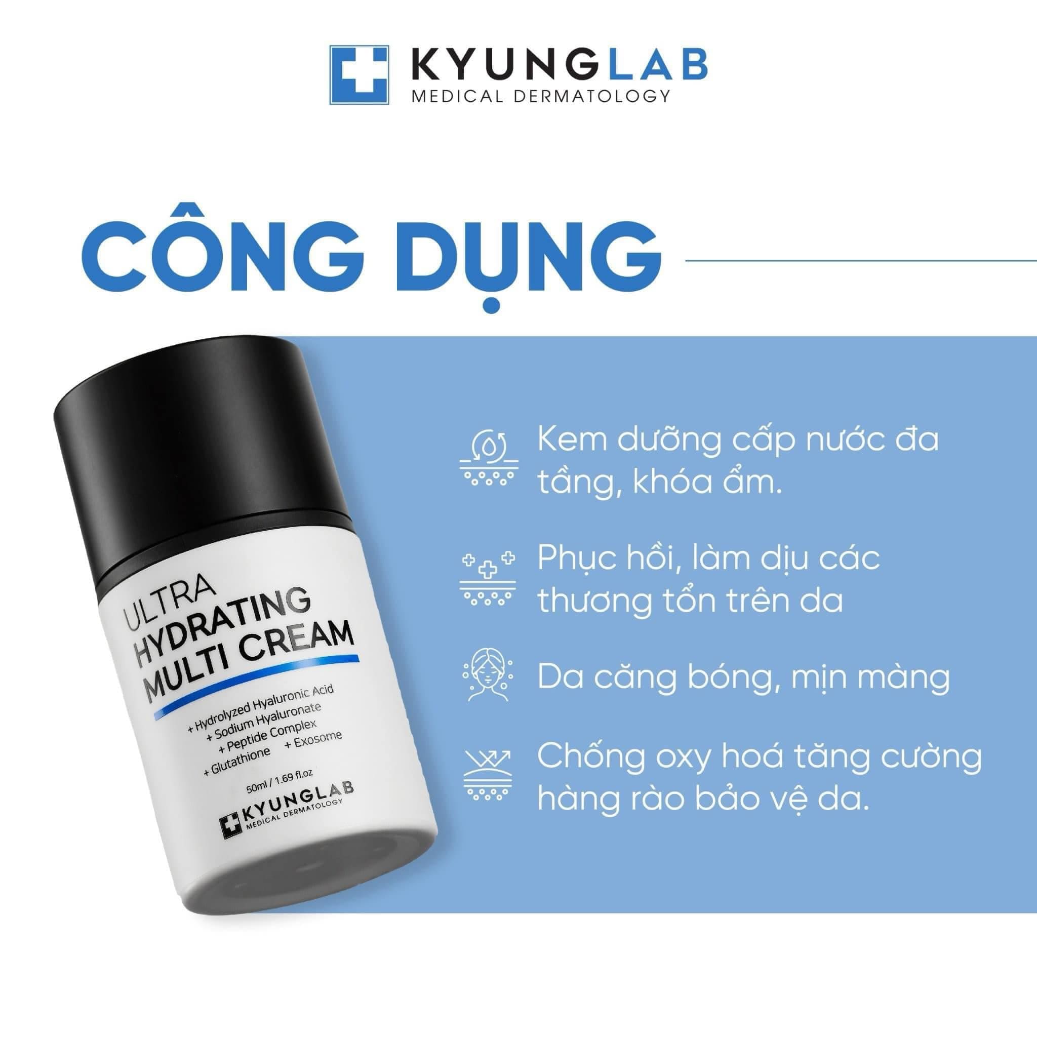 Kem Dưỡng Kyung Lab Mẫu Mới Ultra Hydrating Multi Cream