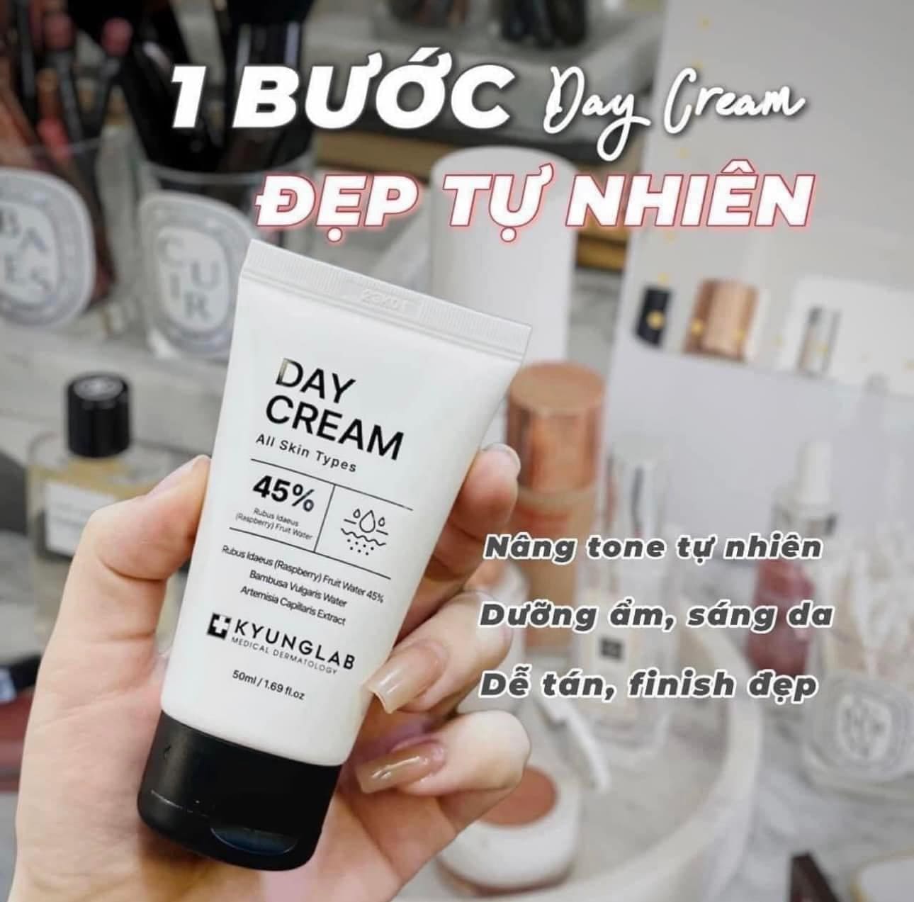 Kem Dưỡng Ngày Nâng Tone Tự Nhiên KyungLab (50ml) - Nhập Khẩu Chính Ngạch Có Tem Phụ Tiếng Việt Có VAT, Có Tem Chống Hàng Giả