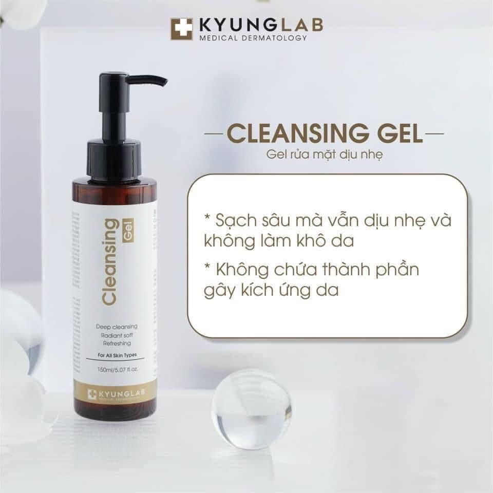 Gel Rửa Mặt Làm Sạch Sâu Kyung Lab (150ml) - Nhập Khẩu Chính Ngạch Có Tem Phụ Tiếng Việt Có VAT, Có Tem Chống Hàng Giả